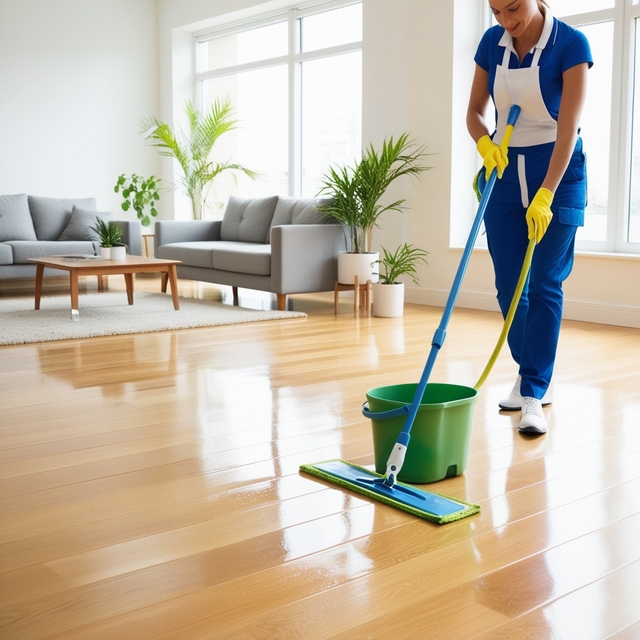 Floor Cleaning Sparkling Clean Spaces