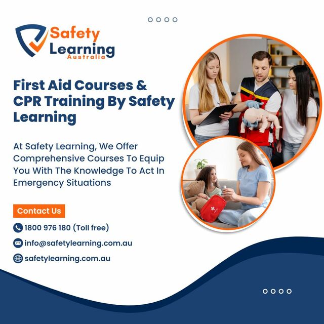 First Aid Courses & CPR Training By Safety Learnin Picture Box