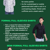 Full-Sleeves Shirts (1) - "From Work to Weekend: Full...