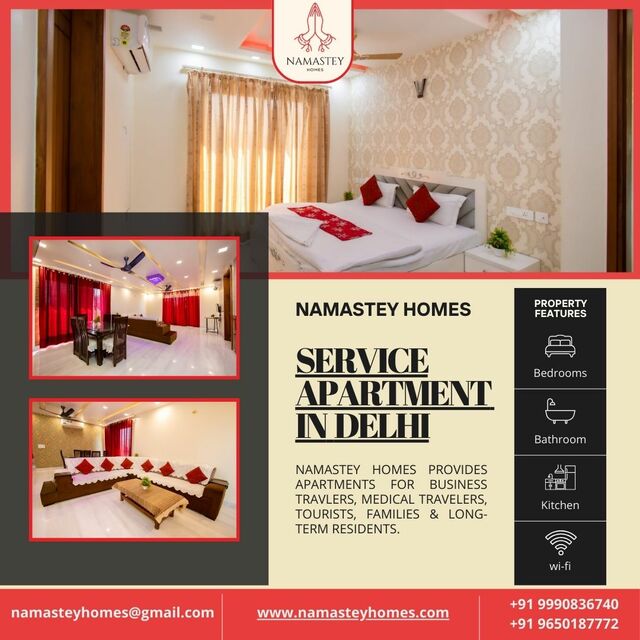 service apartment in Saket Picture Box