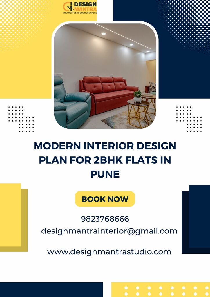 Modern Interior Design Plan For 2bhk Flats In Pune Picture Box