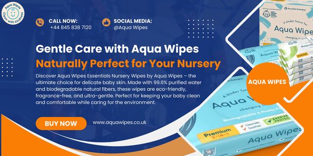 Gentle Care with Aqua Wipes Naturally Perfect for  Gentle Care with Aqua Wipes Naturally Perfect for Your Nursery