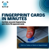 Fingerprint card flyer - FingerScan Digital