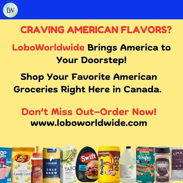 American groceries in Canada Picture Box