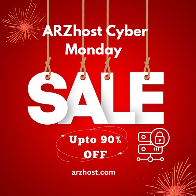 ARZHOST Cyber Monday Sale Picture Box