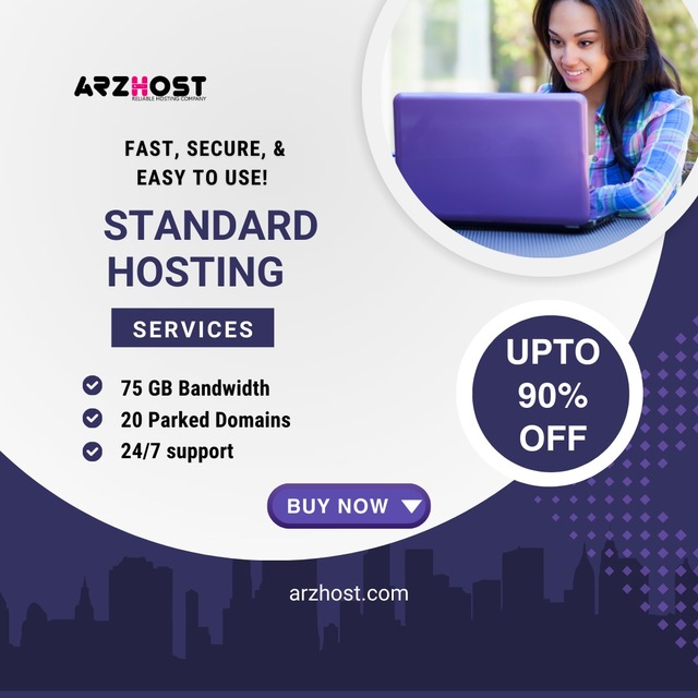 Standard Hosting Services By ARZHOST Picture Box