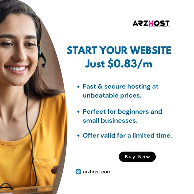 Start your website with ARZHOST Picture Box