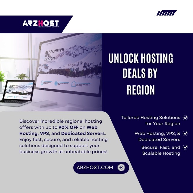 Unlock Hosting Deals by Region-ARZHOST.COM Picture Box