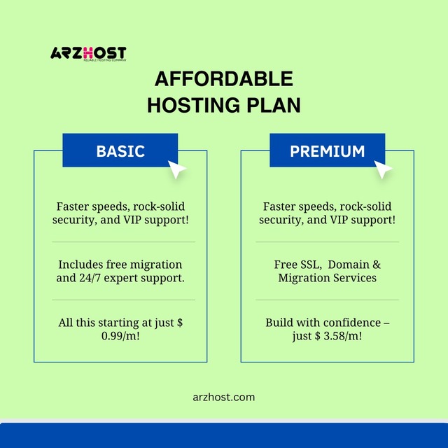 Affordable Hosting Plans-ARZHOST Picture Box