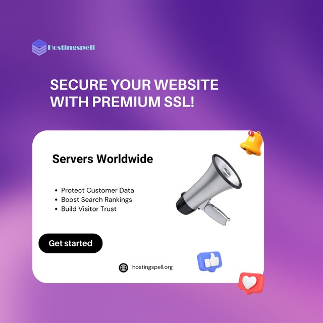 Secure Your Website with Premium SSL Certificates HostingSpell