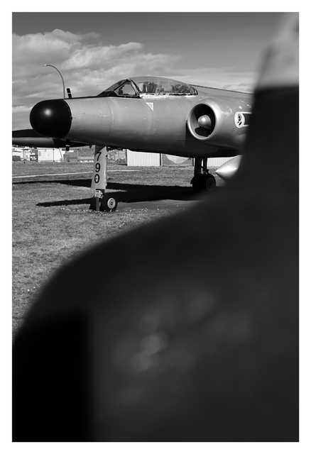 Comox Heritage Airpark 2024 38 Black & White and Sepia