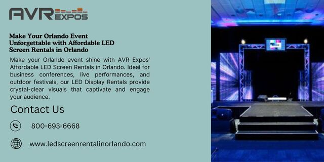 led screen rental in orlando Picture Box