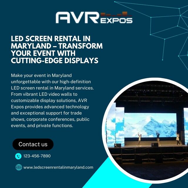 led screen rental in maryland Picture Box