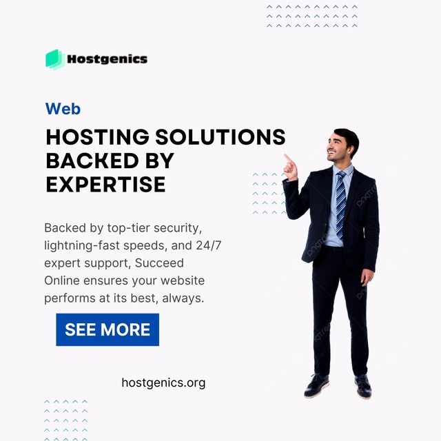 Hosting Solution Backed by Expertise-Hostgenics Hostgenics