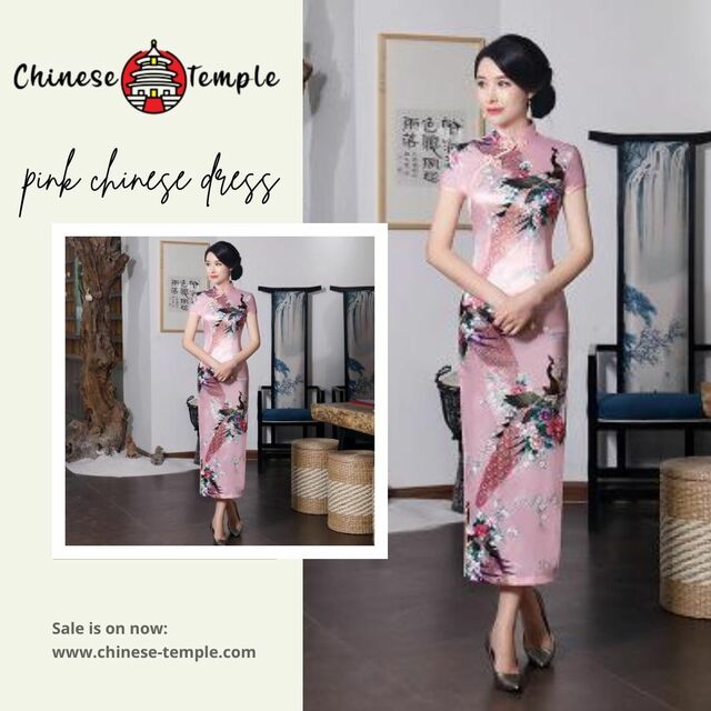 Traditional Pink Chinese Dress – Perfect for Festi Picture Box