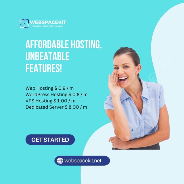 Affordable Hosting-Unbeatable Features-WebSpaceKit WebSpaceKit