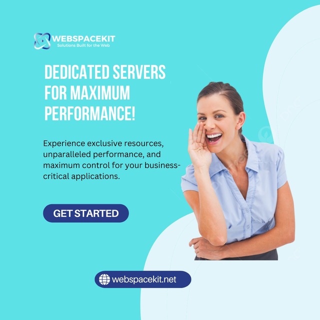 Dedicated Servers for Maximum Performance-WebSpace WebSpaceKit