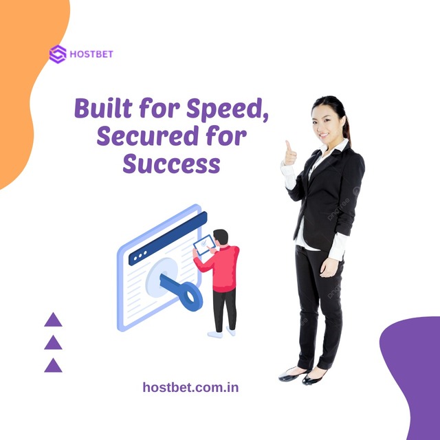 Built for Speed-Secured for Success-HostBet HostBet