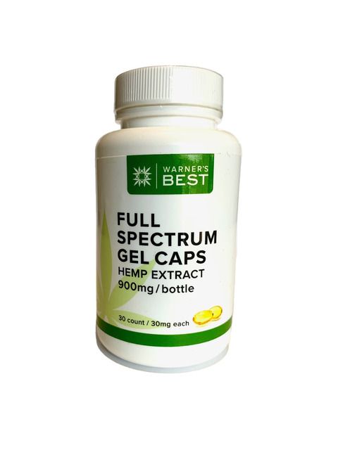 Convenient Once Daily CBD Gel Caps in Hartford, CT warnersbest.com