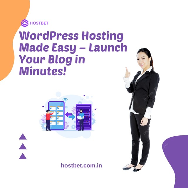 Wordpress Hosting made easy-Launch your Blog in mi HostBet