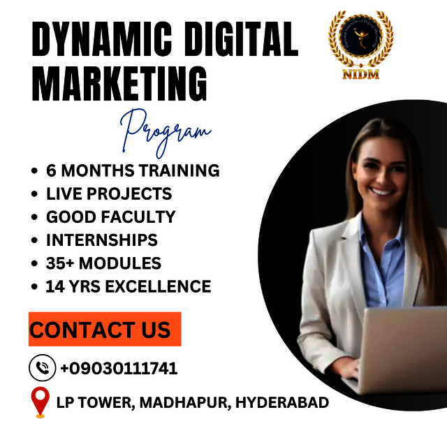 Digital Marketing Course In Hyderabad digital marketing