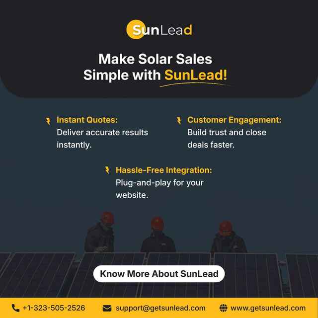 Transform Solar Leads into Paying Customers - Sunl Sunlead Solar Images