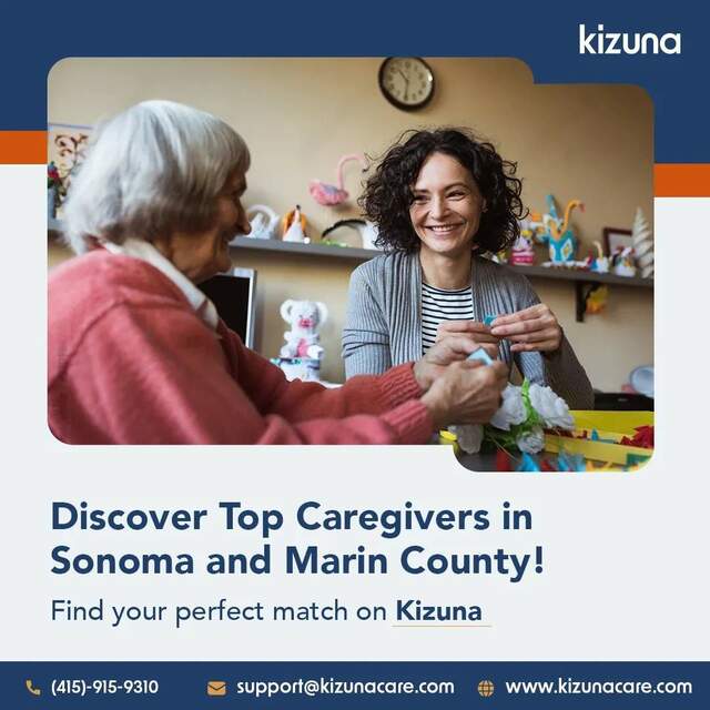 Top Caregivers in Sonoma and Marin County | Kizuna Kizuna Care Images