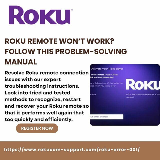 Roku Remote won’t work Follow this Problem-Solving roku