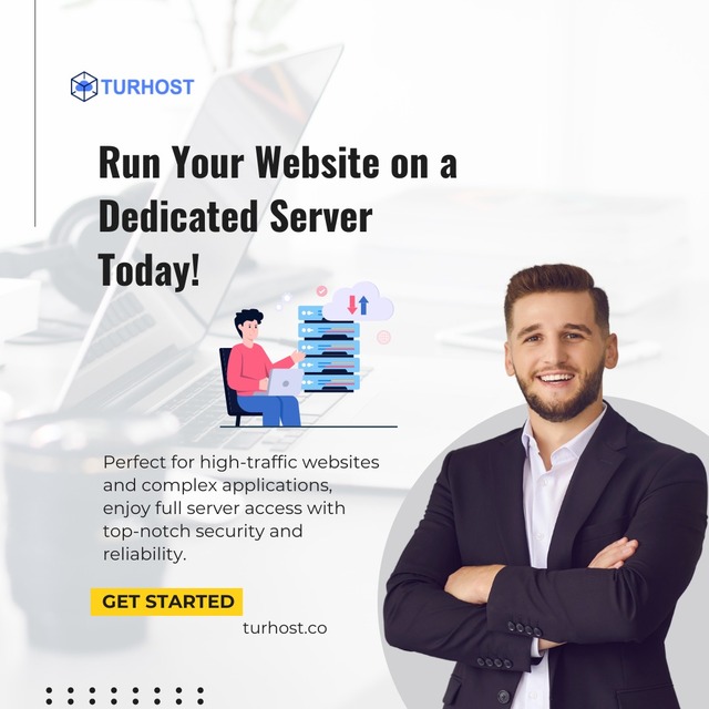 Run Your Website on Dedicated Server Today-Turhost Turhost