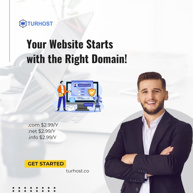 Your Website Starts with the Right Domain-Turhost Turhost