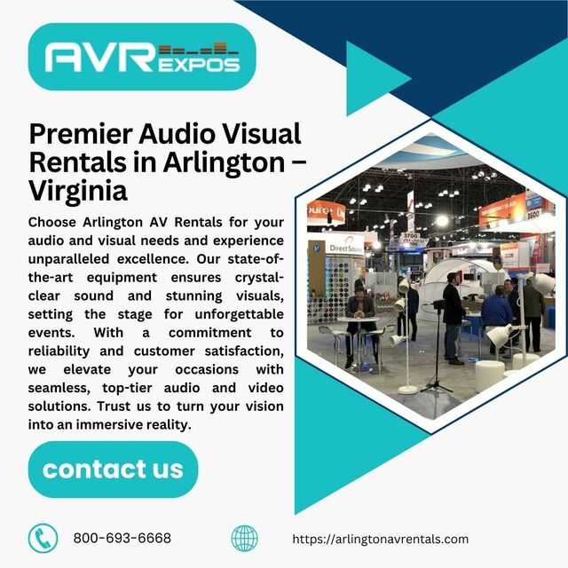 arlington av rentals (1) McLean, VA AV Rental: Transforming Events through Flawless Audio and Visual Innovation