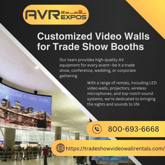 trade show video wall  Nation Wide Video Wall Rentals