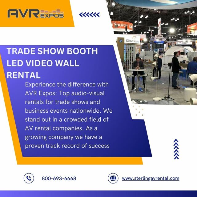 trade show booth led Trade Show Booth LED Video Wall Rental