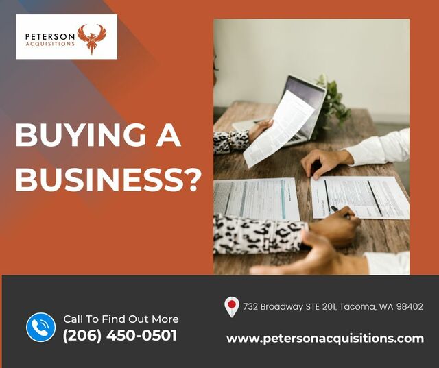 buying a business in seattle wa Peterson Acquisitions: Your Seattle Business Broker