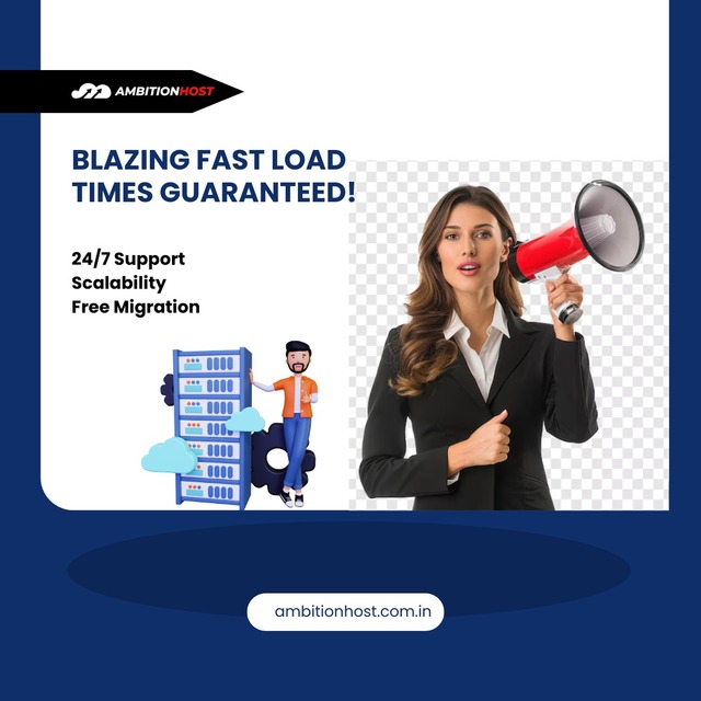 Blazing Fast Load Times Guaranteed-AmbitionHost AmbitionHost