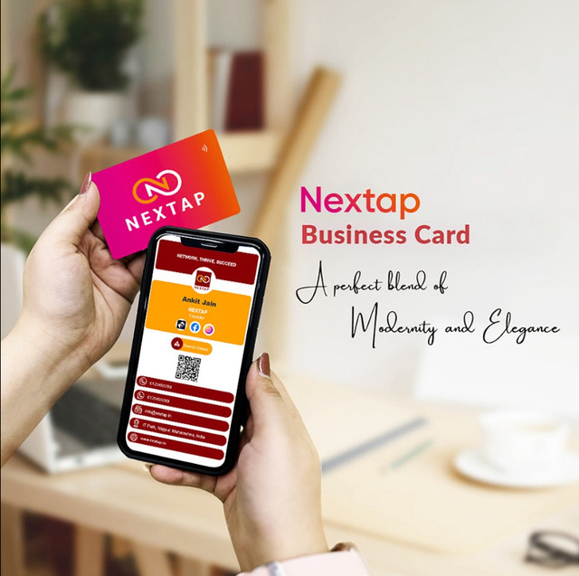 Get Your NEXTAP- Smart NFC Digital Business Card Picture Box