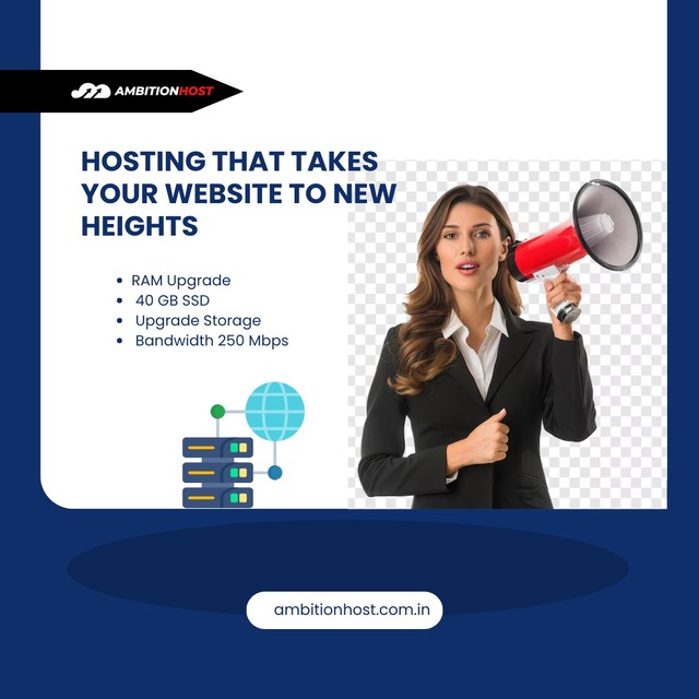 Hosting that Takes your Websites to New Heights-Am AmbitionHost