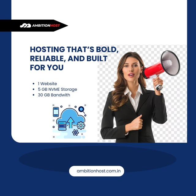 Hosting Thats Bold, Reliable and Built For You-Amb AmbitionHost