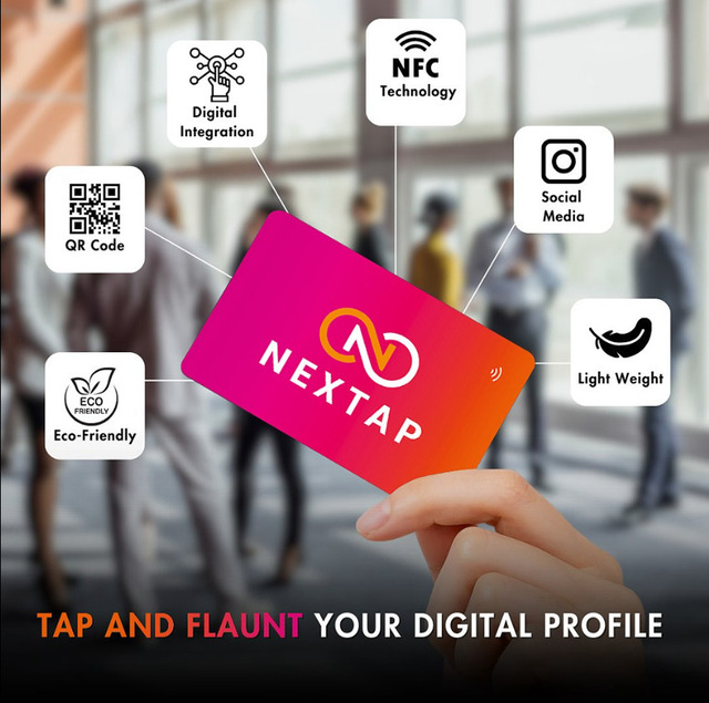 Get Your NEXTAP- Smart NFC Digital Business Card Picture Box