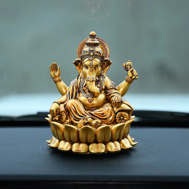 Ganpati Bappa Car Dashboard Picture Box