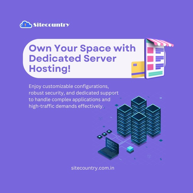Own Your Space With Dedicated Server Hosting SiteCountry