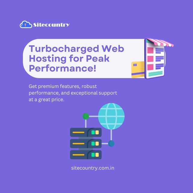 TurboCharged Web Hosting For Peak Performance SiteCountry
