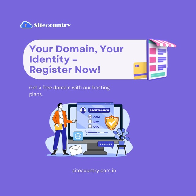 Your Domain, Your Identity - Register Now SiteCountry