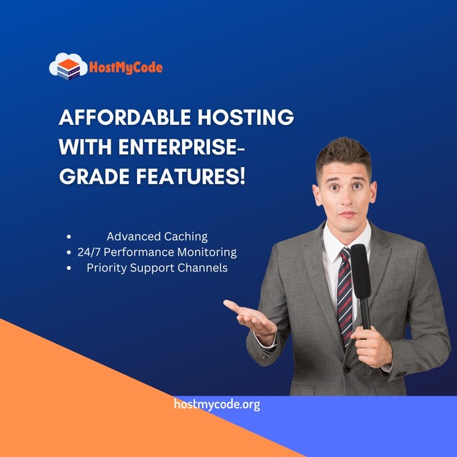 Affordable Hosting With Enterprise - Grade Feature HostMyCode