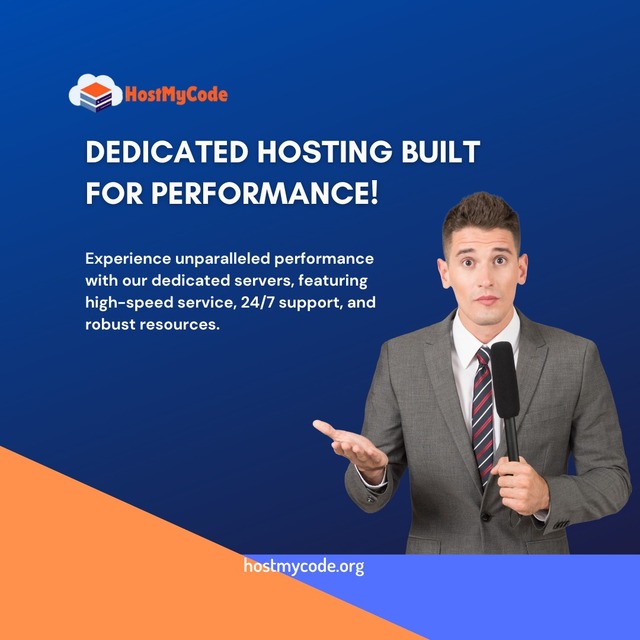 Dedicated Hosting Built For Performance-HostMyCode HostMyCode