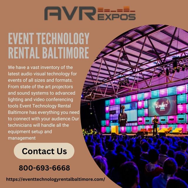 Event Technology Rental Baltimore(3) Event Technology Rental Baltimore