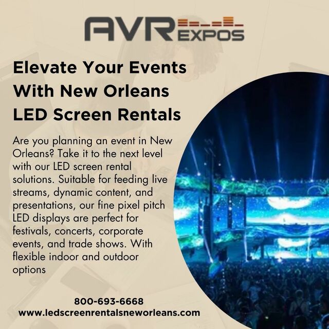 Elevate Your Events With New Orleans LED Screen Re Elevate Your Events With New Orleans LED Screen Rentals