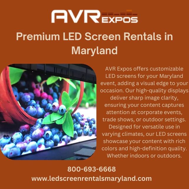 Premium LED Screen Rentals in Maryland(9) Premium LED Screen Rentals in Maryland