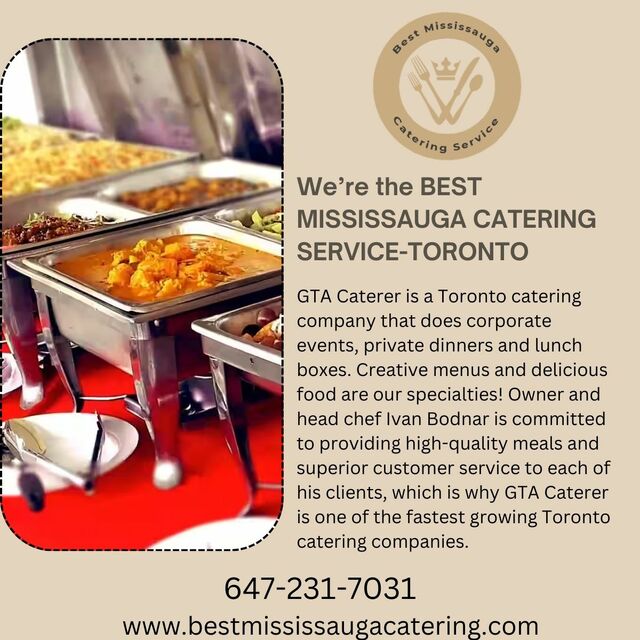 We’re the BEST MISSISSAUGA CATERING SERVICE-TORONT BEST MISSISSAUGA CATERING SERVICE