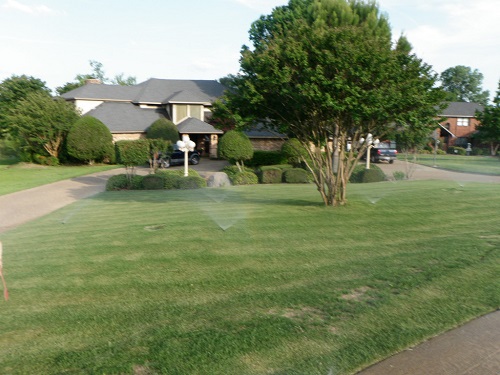 lawn sprinkler system installation Aquamax Sprinkler Systems